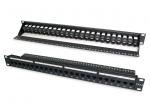 CAT.6 / 5E UTP SNAP-IN PATCH PANEL (ECPKJ)