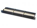 CAT.6 / 5E 1U 48 PORT UTP PATCH PANEL (ECPTB48)