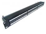 CAT.6A / 6 / 5E FTP PATCH PANEL (ECPSB24-FKR-CXC/BK)